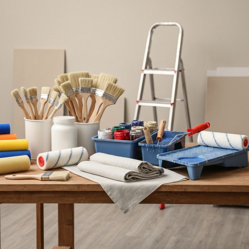 Professional decorating equipment